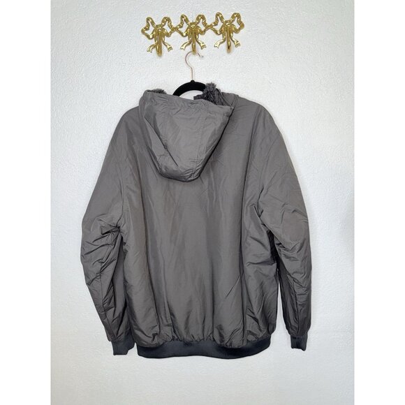 Patagonia Jacket Mens XL Brown Isthmus Parka Insulated Lined Hood Coat R2 - Picture 8 of 9